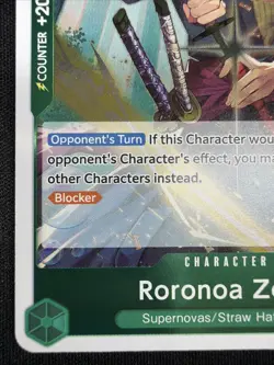 One Piece TCG The Best Vol. 2 PRB-02 - Roronoa Zoro R PRB02-006 - English NM - Image 5