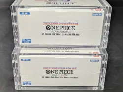 2x One Piece OP-05 Awakening Of The New Era EN Sealed Booster Boxes w/ Acrylic - Image 5