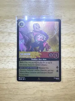 Disney Lorcana Archazia's Island - Calhoun - Courageous Rescuer - Cold Foil - Image 1