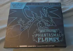 Pokemon TCG Elite Trainer Box Mega Evolution Phantasmal Flames Charizard Gengar - Image 1