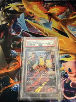 PSA 10 DETECTIVE PIKACHU HOLO PROMO 098/SV-P PRE-ORDER POKEMON CARD JAPANESE - Image 2