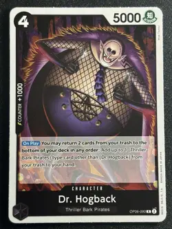 Dr. Hogback OP06-090 - Wings of the Captain - One Piece Card Game OP TCG ENG - Image 1