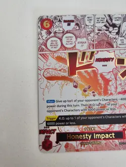 ONE PIECE TCG- HONESTY IMPACT - OP11-018 - ALT ART RARE MANGA EVENT - ENGLISH - Image 3