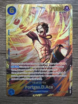 Portgas.D.Ace (119) OP13-119 Carrying On His Will Foil - Image 1