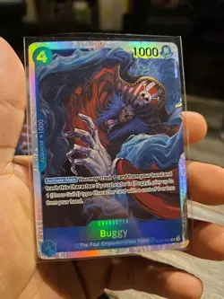 Buggy ST25-004 SR ONE PIECE Tcg Card Game NM Blue X4 NM-Mint - Image 3