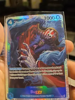 Buggy ST25-004 SR ONE PIECE Tcg Card Game NM Blue X4 NM-Mint - Image 4