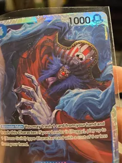 Buggy ST25-004 SR ONE PIECE Tcg Card Game NM Blue X4 NM-Mint - Image 5