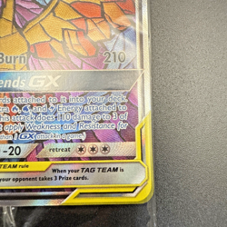 Pokemon TCG Hidden Fates Moltres, Zapdos, Articuno GX SM210 Promo Holo Card - Image 5