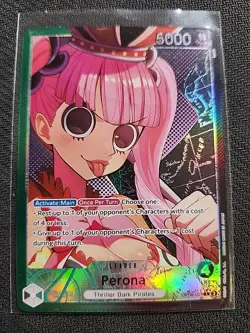 Perona Alt Art Leader NM/M One Piece Card Game- OP06-021 - Wings Of The Captain - Image 1