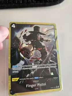Finger Pistol (Alternate Art) EB01-051 Premium Booster -The Best- Vol. 2 Foil - Image 1
