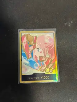 One Piece Card Game 🏴‍☠DON!! Card Shirahoshi "GOLD" NM Foil ENGLISH - Image 1