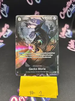 Gecko Moria OP06-086 SR Alt Art English - One Piece TCG Wings Of The Captain - Image 1