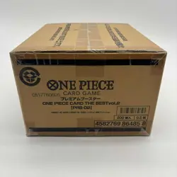 One Piece Japanese PRB-02 The Best Vol.2 Booster Box Case Sealed - Image 1