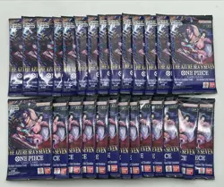 Lot of (27) One Piece TCG OP-14 The Azure Sea's Seven Booster Packs EN SEALED - Image 1