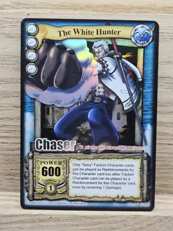 2006 One Piece Passage to the Grand Line CCG Chaser Foil SR Smoker The W. Hunter - Image 1