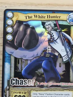 2006 One Piece Passage to the Grand Line CCG Chaser Foil SR Smoker The W. Hunter - Image 2