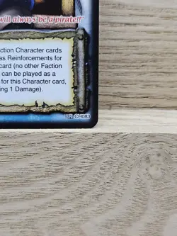 2006 One Piece Passage to the Grand Line CCG Chaser Foil SR Smoker The W. Hunter - Image 5