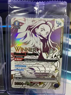 Union Arena Tanjiro & Nezuko Rare Battle Winner Promo Demon Slayer Volume 1 & 2 - Image 4