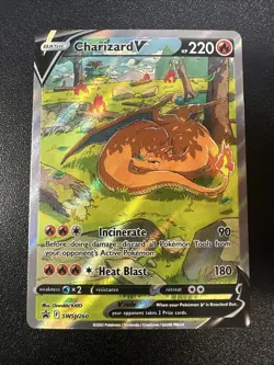 Charizard V SWSH260 SWSH: Sword & Shield Promo Cards Holo NM JL - Image 1