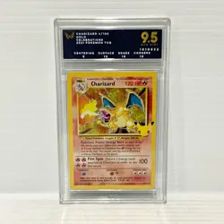 PSA ARK 9.5 10 - Charizard 4/102 Holo - Celebrations - Graded Pokemon Card - Image 1