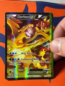 Charizard EX XY121 Generations Ultra Rare Full Art Promo Pokemon Card LP - Image 1