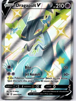 Dragapult V - SWSD SWSH: Sword & Shield Promo Cards #SWSH096 Promo Holofoil NM - Image 1
