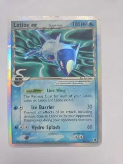 Pokemon Latios ex EX Dragon Frontiers Holo Card 96/101 100 HP - Image 1