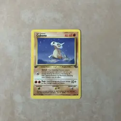 Pokemon TCG Cubone 1st Edition Jungle 50/64, WOTC Vintage 1999, Common Card - Image 5