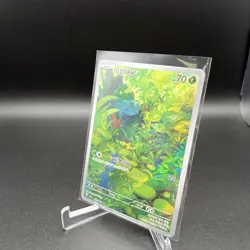 Pokemon Card Korean Bulbasaur AR 166/165 SV2a Pokemon Card 151 - Image 2