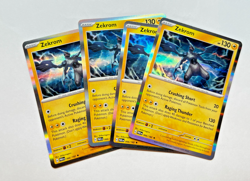 Zekrom Rare Holo 066/182 x4 4x Pokemon Cards 2023 Paradox Rift Playset - Image 1