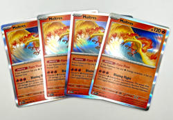 Moltres HOLO 146/165 x4 4x Pokemon Card 2023 Scarlet & Violet 151 Playset - Image 1
