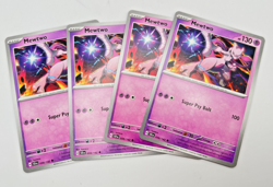 Mewtwo 059/142 4x x4 Pokemon Cards 2024 Stellar Crown Playset - Image 1