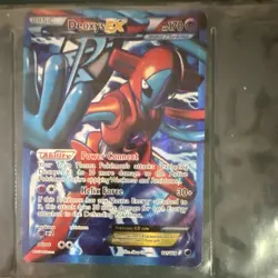 Pokemon Deoxys EX Full Art Ultra Rare Holo Plasma Freeze 111/116 Card - Image 1