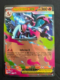Mega Charizard X EX RR 013/080 Japanese Pokemon Card NM Inferno X Holo - Image 1