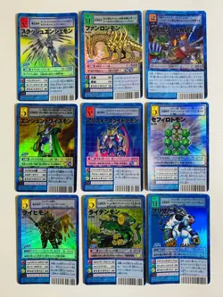 Digimon Card Old 2002 3Rd Edition Holo Specification 9 Types Japan - Image 1