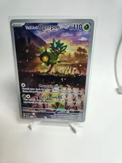 Teal Mask Ogerpon 123 Sv: Scarlet & Violet Promo Cards Holo - Image 1