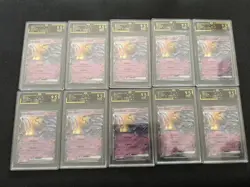 Lot of 10 2025 Pokemon Chinese Mimikyu ex OCD 9.5 GEM MINT Graded Cards AL04 - Image 1