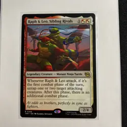 Raph & Leo, Sibling Rivals 166 - NM - Teenage Mutant Ninja Turtles - MTG - Image 1