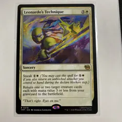 TCG MTG Leonardo's Technique TMT 18 NM Normal - Image 1