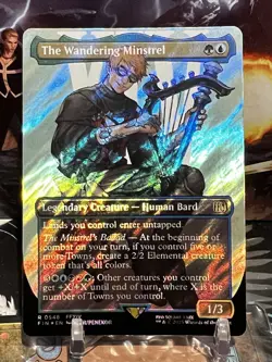 MTG | The Wandering Minstrel (0548) (⚡Surge Foil⚡) [FINAL FANTASY] - Image 1