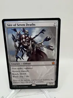 Sire of Seven Deaths Foundations Regular NM M 0001 - Image 1