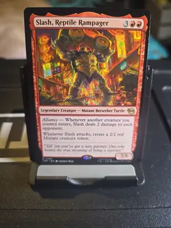 MTG Slash, Reptile Rampager 0108 TMNT Regular - Image 1