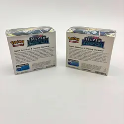 Lot of (2) Pokemon Sword & Shield Silver Tempest Booster Boxes SEALED w/Acrylic - Image 3