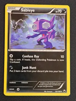 SABLEYE 62/108 UC DARK EXPLORERS POKEMON NM/M - Image 1