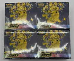 Lot of (4) Pokemon Center Surging Sparks PC Elite Trainer Box SEALED PC ETB - Image 1