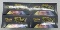 Lot of (4) Pokemon Center Surging Sparks PC Elite Trainer Box SEALED PC ETB - Image 4