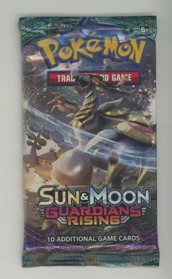 Pokemon TCG Sun & Moon Guardians Rising Booster Pack Sealed - Image 1