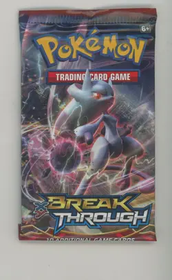 Pokemon TCG XY Break Through Booster Pack Sealed - Image 1