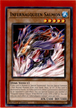 Infernalqueen Salmon | MP23-EN178 | Yu-Gi-Oh! TCG - Image 1