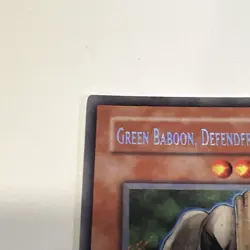 Yu-Gi-Oh! Green Baboon, Defender of the Forest RP02-EN099 Secret Rare MP - Image 4